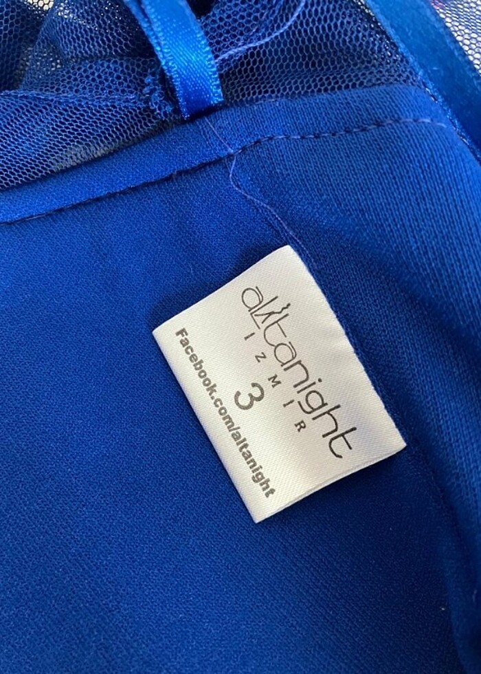 Mavi elbise - Görsel 5