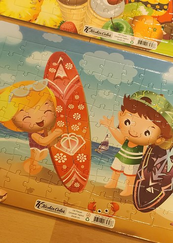 Çocuklar için Renkli Masal Temalı Puzzle Seti - Görsel 5