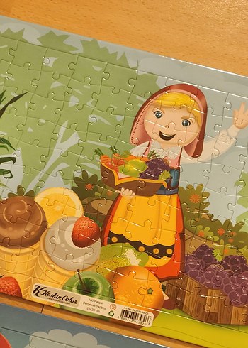 Çocuklar için Renkli Masal Temalı Puzzle Seti - Görsel 6