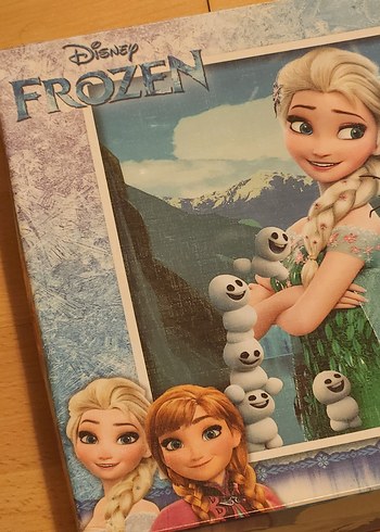 Disney Frozen 100 Parça Çocuk Yapbozu - Görsel 4