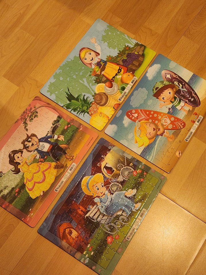 Disney Frozen 100 Parça Çocuk Yapbozu - Görsel 5