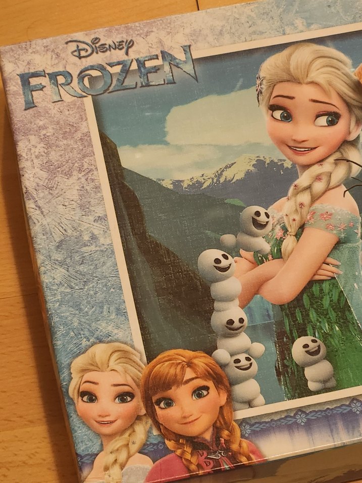 Disney Frozen 100 Parça Çocuk Yapbozu - Görsel 4