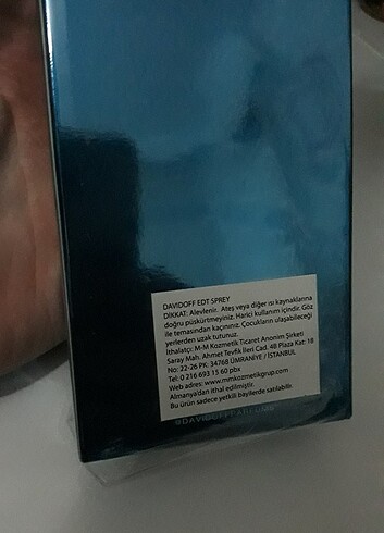 Davidoff Davidoff Cool Water Orijinal Parfüm