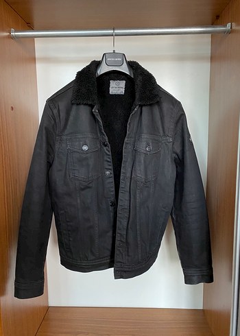 Loft Siyah Erkek Denim Ceket