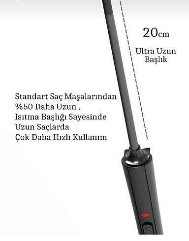 Kıvırcık saç maşası
