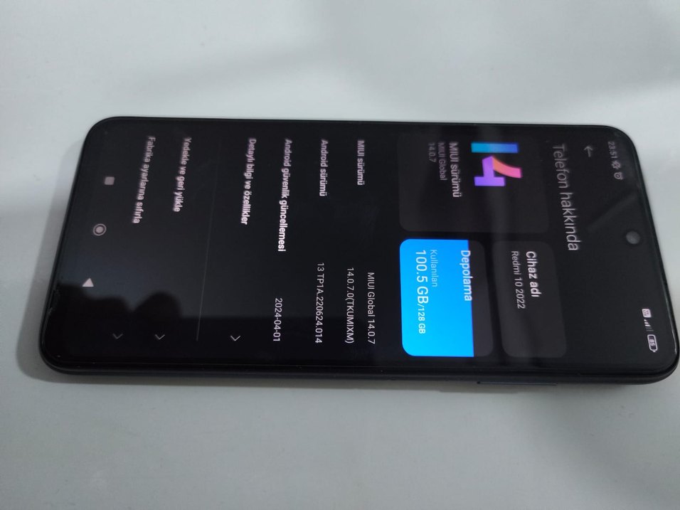 Siyah Android Telefon 6GB RAM - Görsel 3