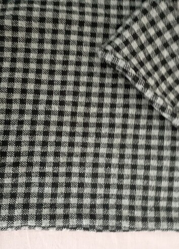 Kareli uzun kol tişört  - Görsel 4