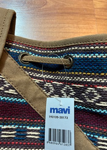 Bohem Tarzı Kahverengi Sırt Çantası - Görsel 2