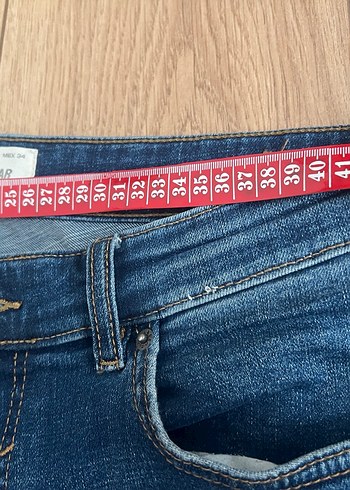 Pull and Bear Erkek Skinny Kot Pantolon - Görsel 4