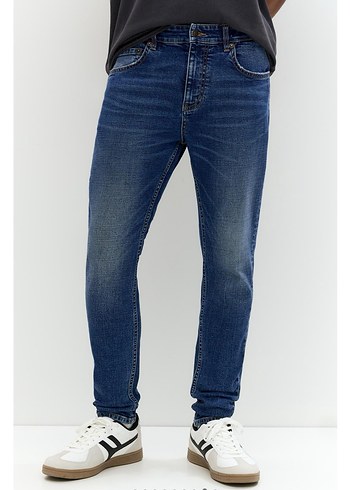 Pull and Bear Erkek Skinny Kot Pantolon - Görsel 9