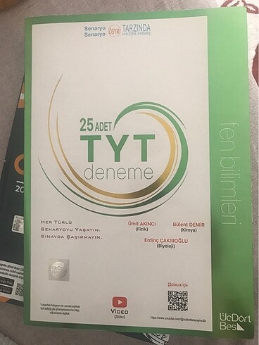 345 tyt fen denemesi