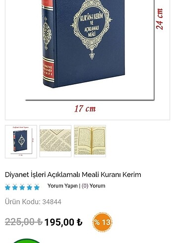  Kuranı Kerim ve Açıklamali Meali