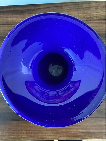 Beden lacivert Renk Paşabahçe Nazarlık Vazo. 2.25kg. 13x15cm