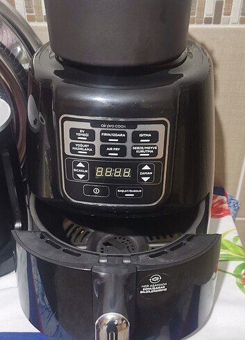 Karaca konusşan airfryer