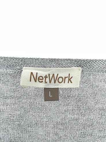 l Beden gri Renk Network Bluz %70 İndirimli.