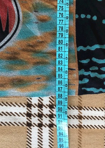 Desenli Bohem Elbise - Görsel 9