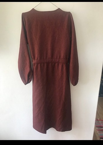 bağlamalı elbise - Görsel 11