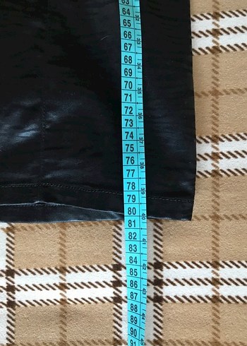 Siyah Desenli  Elbise - Görsel 8