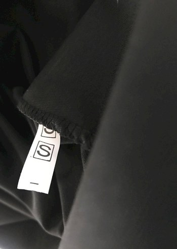 Uzun Kollu Siyah Esnek Elbise - Görsel 9