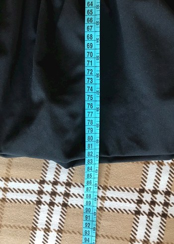 Uzun Kollu Siyah Esnek Elbise - Görsel 8