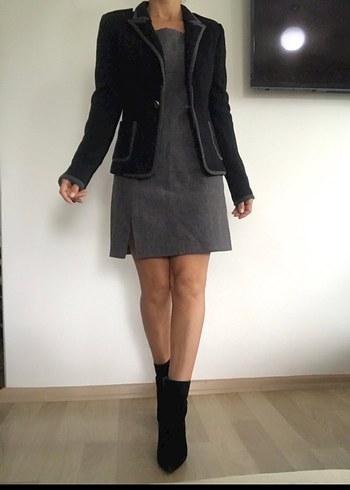 Elbise- Ceket Takım - Görsel 8