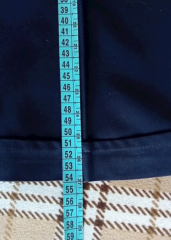 Koyu Laci Kadın Bermuda Kumaş Şort - Görsel 7