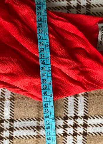 Kırmızı Cepli Tulum - Görsel 6