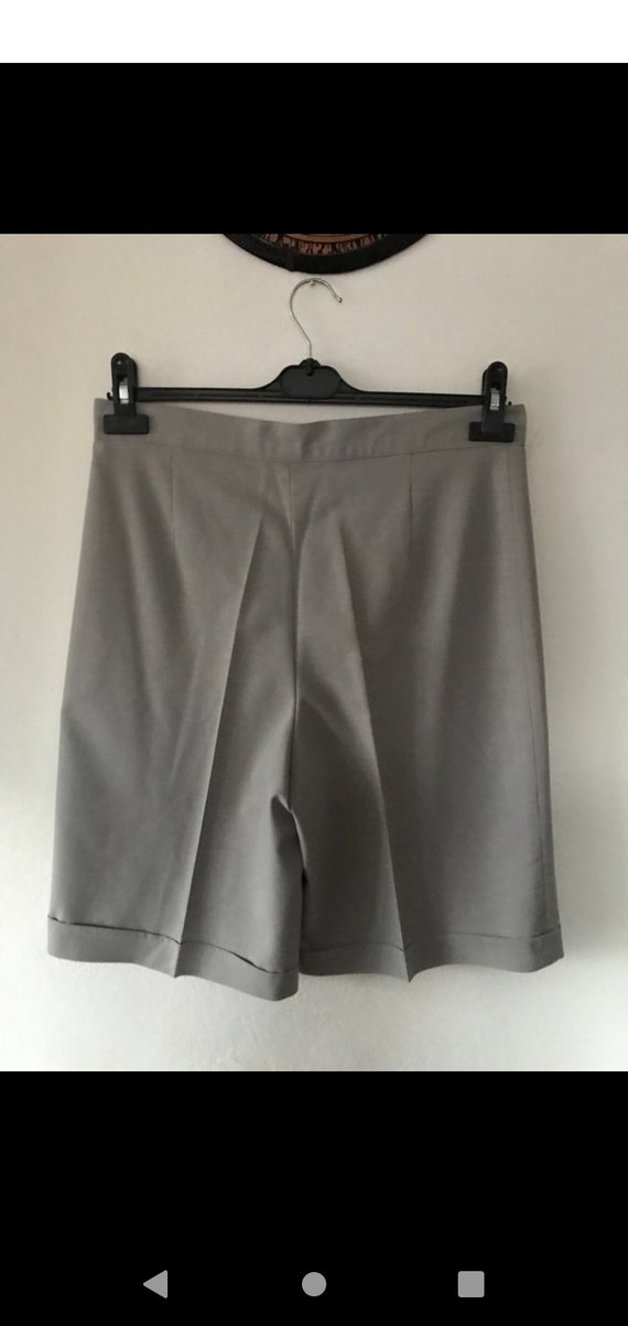 Kadın Bermuda Kumaş Şort - Görsel 4