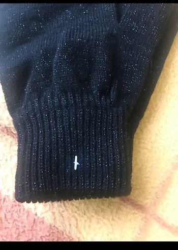 Kadın Siyah Triko Eldiven - Görsel 6