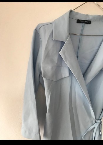 Mavi Kadın Elbise - Görsel 4