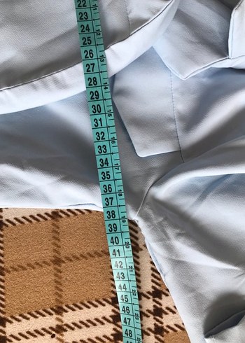 Mavi Kadın Elbise - Görsel 9