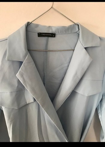 Mavi Kadın Elbise - Görsel 7