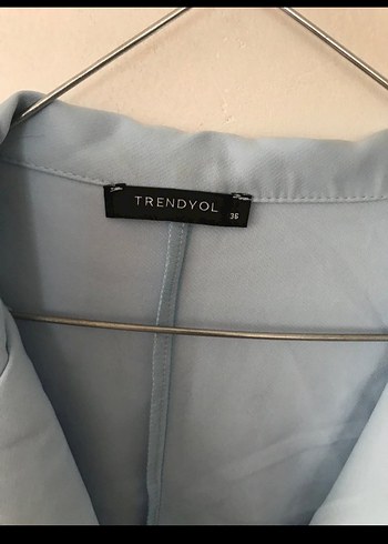 Mavi Kadın Elbise - Görsel 8