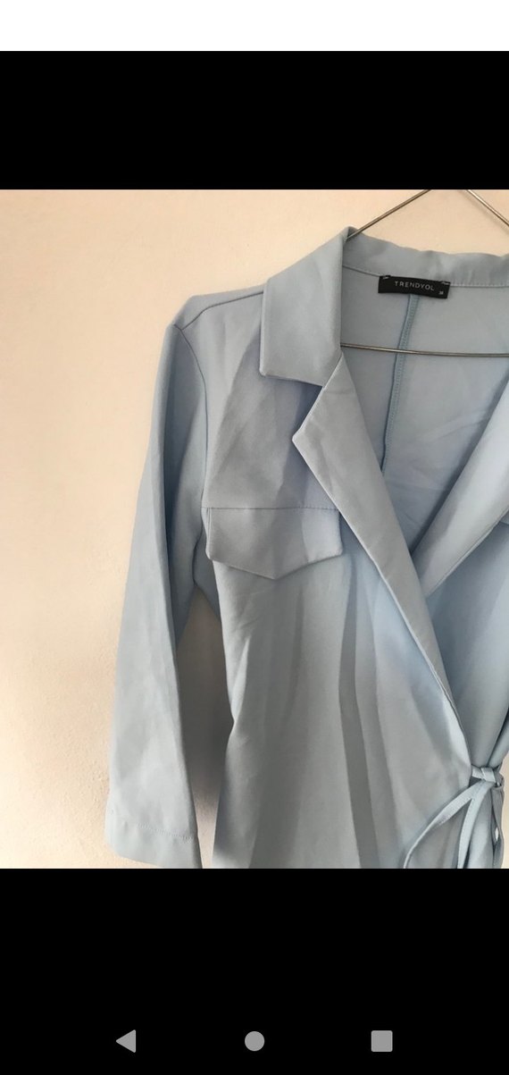 Mavi Kadın Elbise - Görsel 4