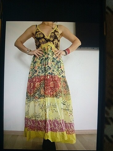 Desenli elbise- Sipariş Öncesi Mesaj Yazınız!!!!!