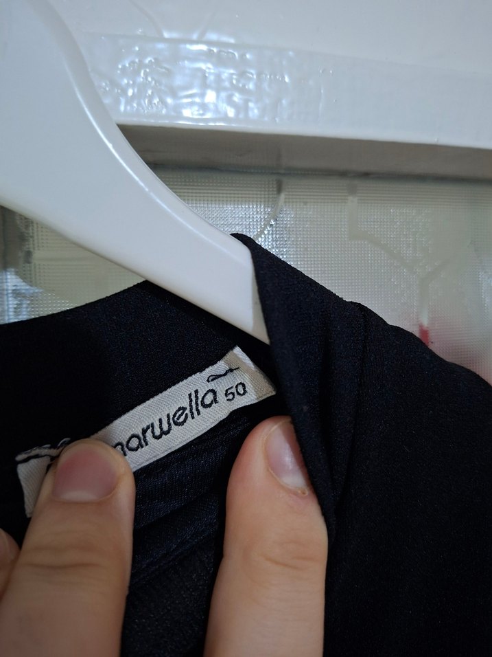 Kürk Detaylı Siyah Uzun Kadın Elbise - Görsel 4