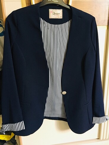 Lacivert blazer ceket