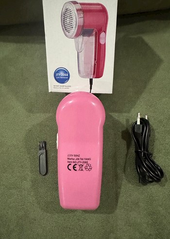 Şarjlı Pembe Tüy Toplama Makinesi JTY-2068 - Görsel 2