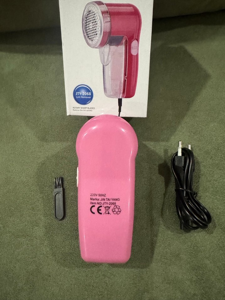 Şarjlı Pembe Tüy Toplama Makinesi JTY-2068 - Görsel 2