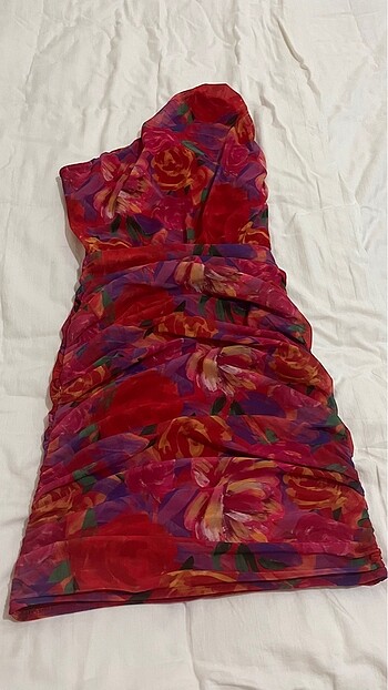 34 Beden Mini Elbise
