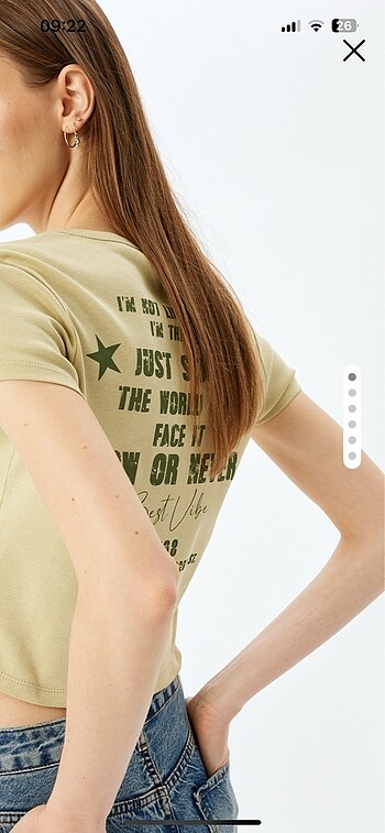 m Beden koton crop