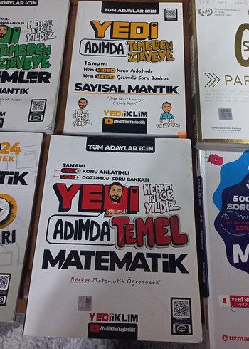 Yedi Adımda Temel Matematik ve Sayısal Mantık Kitapları