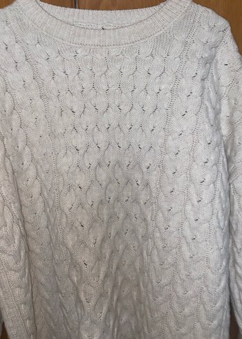 Kadın Taş Örgü Kalın Kazak - Görsel 2