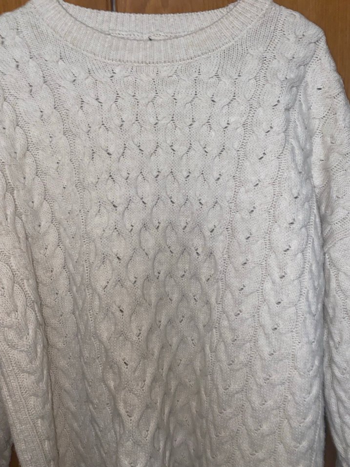 Kadın Taş Örgü Kalın Kazak - Görsel 2