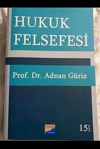 Prof Dr Adnan Güriz Hukuk Felsefesi