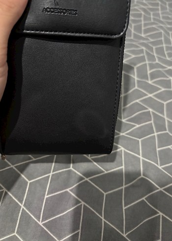 Zincir Askılı Siyah Deri Kadın Çapraz Çanta - Görsel 4