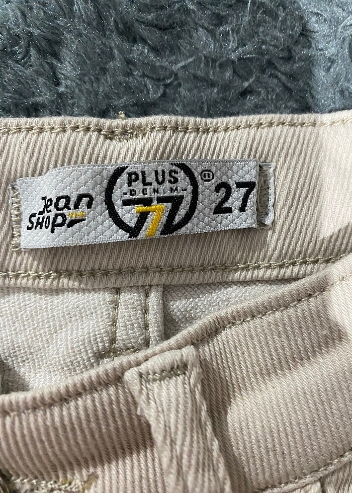 Taş Likralı İspanyol Paça Pantolon - Görsel 5