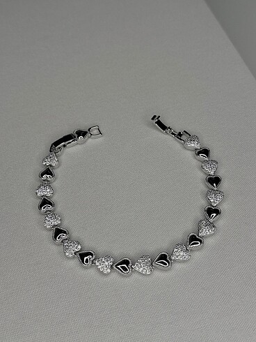 Xuping Silver Zirkon Taşlı Çelik Bileklik