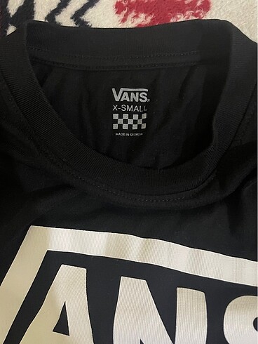 xs Beden siyah Renk Vans t-shirt