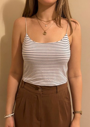 Çizgili Crop